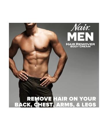 Nair Men Hair Remover Body Cream 13 oz (2-Pack) - Smooth and Hair-free Skin - Buy Online on GoSupps.com
