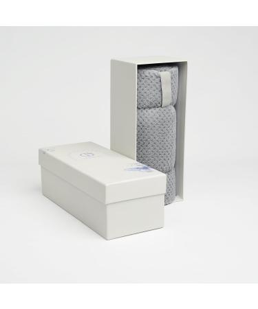 Buy Oliver & Emilia Grey Microfiber Hair Towel - Quick Dry Anti-Frizz Turban for Curly Hair | Soft Lightweight & Super Absorbent - Buy Online on GoSupps.com