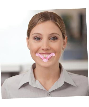 NOLITOY Lip Muscle Trainer Mouth Trainer Mouth Muscle Massager Slimming Exerciser Lips Trainer Mouth Muscle Exerciser Lips Exerciser Mouth Mouth Muscle Tightener 9.30X7.70X1.50CM Pink - Buy Online on GoSupps.com