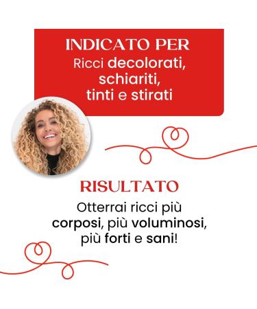 I LOVE RICCIO I Love Supercurly Booster protein buildup for bleached curly or wavy hair provides strength structure volume and definition 200 ml - Buy Online on GoSupps.com