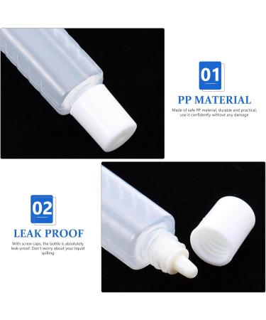 Lurrose 25th Care Solution Bottle - Refillable Contact Lens Cleaner Travel-Friendly Plastic Drip Bottle for Lens Care - Buy Online on GoSupps.com