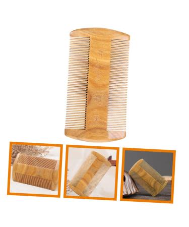 Angoily 2-Pack Green Sandalwood Mustache & Beard Combs for Men - Portable Grooming Accessories - Buy Online on GoSupps.com