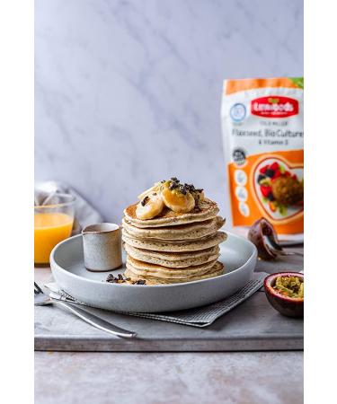 Linwoods Milled Flaxseed with Bio Cultures & Vitamin D 360g High in vitamin D High in Fibre High in Omega 3 (ALA) Source of Protein maintenance of normal bones and teeth reduction of tiredness Maintenance of normal blood cholesterol levels - Buy Online on GoSupps.com