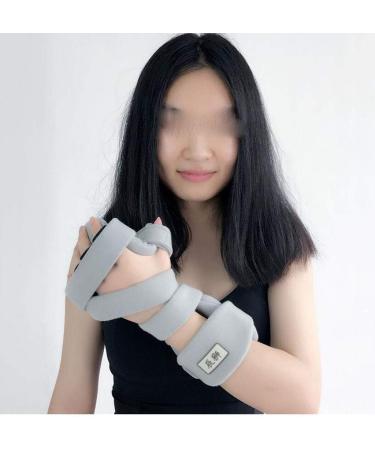 Resting Hand Splint Night Wrist Thumb Immobilizer Support (Left) Finger Orthotics Soft Functional Resting Hand Splint for Flexion Contractures Comfortably Stretch. - Buy Online on GoSupps.com