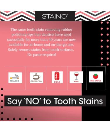 Staino Tooth Stain Eraser Dental Tool - 2 Erasers/Unit - Buy Online on GoSupps.com