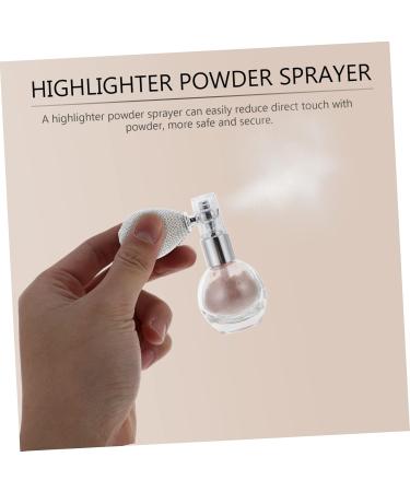 DOITOOL Highlighter Sprayer Bottle Glitter Makeup Women Dust Powder Shimmer Pink Girls Spray for Sparkle Bottle Tool As Shown 1 7.5x6cm - Buy Online on GoSupps.com