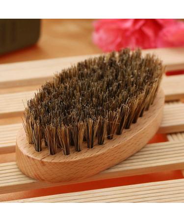 Buy Dekaim Men's Shaving Brush - Oval Beard & Mustache Cleaning Brush for Perfect Shave | International Shipping Available - Buy Online on GoSupps.com