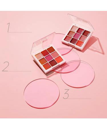  G n rique Lip Gloss Palette | 9 Shades of Lip Gloss for Women - Moisturizing Non-Stick Waterproof Long-Lasting for Special Occasions Evening Makeup for Girls - Buy Online on GoSupps.com