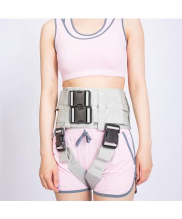 ICEMOB Transfer Belt with Leg Loops Gait Belt for Elderly Patient Lift Sling Breathable Mesh Cloth Standing Assistance Belt Quick Release Locking Buckle Easy to Clean Small
