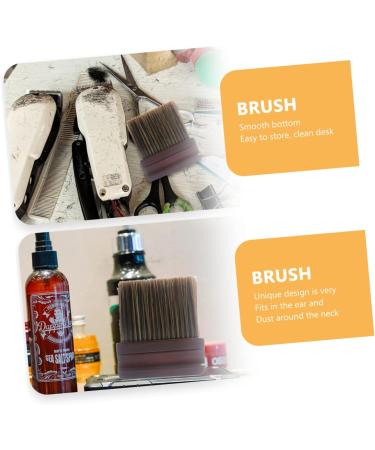 Ipetboom Neck Brush Facial Cleaning Brush Barber Neck Duster Barber Fade Brush Facial Duster Barber Supplies Barber Cleaning Brush Face Cleaner Brush Beech Duster Brush Hair - Buy Online on GoSupps.com