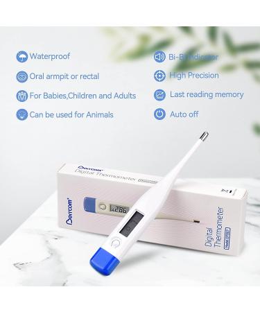 Berrcom Digital Thermometer for Adults and Kids - Fast Reading, Fever Alarm, C/F Switchable - Buy Online on GoSupps.com