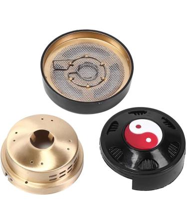 ZJchao Portable Moxibustion Box - Pure Copper Fabric Cover for Smoke-Free Moxibustion Therapy - Buy Online on GoSupps.com