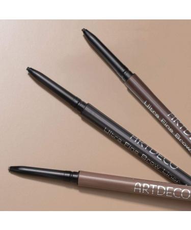 ARTDECO Ultra Fine Brow Liner - Precise Eyebrow Pencil - 12 Deep Brunette - 1 x 9g for Perfect Brows - International Shipping - Buy Online on GoSupps.com
