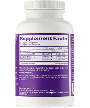 Buy AOR Probiotic 3 - 90 Vegetarian Capsules | Advanced Orthomolecular Research - Buy Online on GoSupps.com