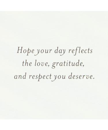 Shop Hallmark Mother's Day Card - Floral Beauty with Black & Ivory Stripes | International Shipping Available - Buy Online on GoSupps.com