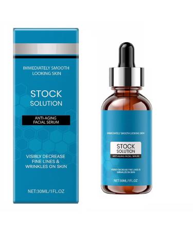 JASUBAI Anti-Aging Liquid Peptide Serum with Solution Deep Wrinkle Repair Serum and Firming Collagen with Hyaluronic Acid Firming Lift Solution with Collagen Peptides