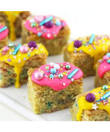 Super Sprinkle Confetti Parade - EU Sugar Sprinkles for Cakes & Biscuits | Azo Dye-Free Streusel Mix from Hamburg (180g) - Buy Online on GoSupps.com
