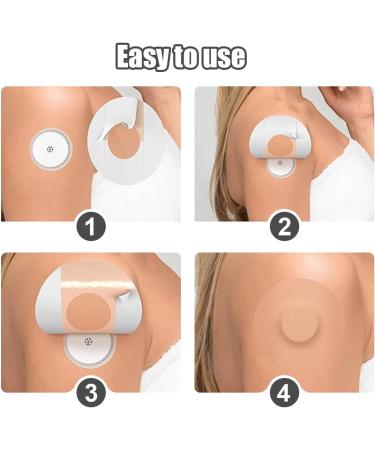 Freestyle Libre Patches - 10 Waterproof Skin-Friendly Fixing Patches for Libre 1 2 & 3 Sensors | 14 Days Transparent Glue - Buy Online on GoSupps.com