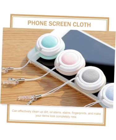 FOMIYES 6 Pcs Cleaning Wipes - Eyeglasses & Screen Cleaning Cloths for Delicate Surfaces - Macaron Color Collection - Buy Online on GoSupps.com