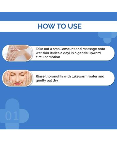 3% AHA-BHA Foaming Face Wash | Gently Exfoliates & Unclogs Pores | Controls Acne for All Skin Types | 3.38 Fl Oz/100ml - Buy Online on GoSupps.com
