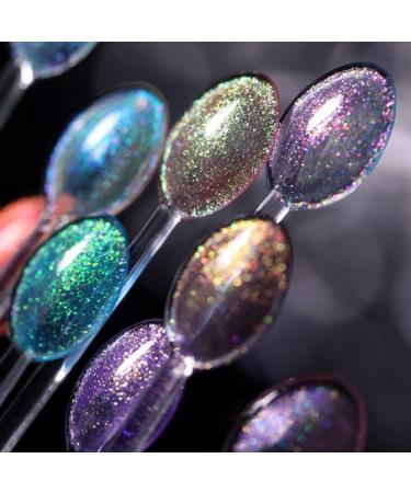 DIY UV Soak Off Gel Nail Varnish Pearl Shell Colors Top Coat Gel Shiny Aurora Gel Nail Polish - (Color: 8) - Buy Online on GoSupps.com