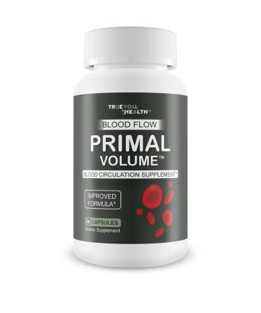 Blood Flow Primal Volume - Our Best Blood Flow Support Supplement - Increase Blood Flow Circulation Support - Advanced Blood Flow Vasodilator Nitric Oxide Supplement - Best Nitric Oxide Booster Pills