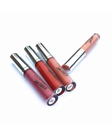 3 Pieces Waterproof Liquid Lip Gloss Set - Durable Matt Lipsticks for All-Day Moisture | Sexy Makeup #05 - Buy Online on GoSupps.com