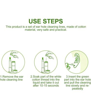 Buy Healifty 180 Pieces Earring Hole Cleaner Disposable Ear Piercing Care Tool for Odor Removal | Perfect for Girls & Men - Buy Online on GoSupps.com