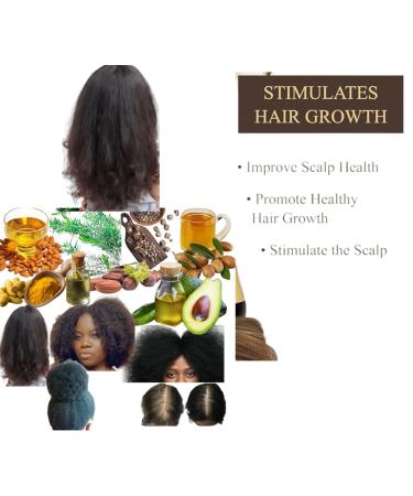 Organic Rosemary Mint Hair Pomade - Strengthening Grease for All Hair Types | Scalp & Hair Treatment (4 OZ) - International Shipping Available - Buy Online on GoSupps.com