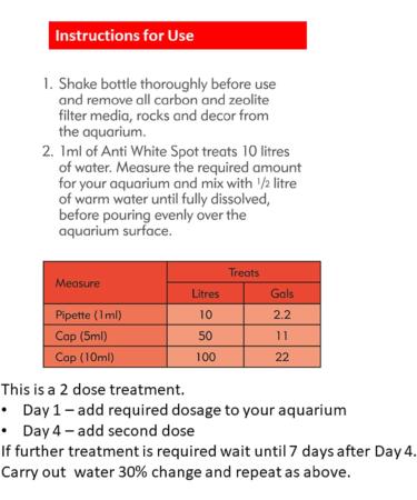 Interpet Anti White Spot Aquarium Fish Treatment 100 ml 100 ml (Pack of 1) Single - Buy Online on GoSupps.com