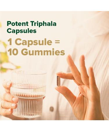 VAHDAM Triphala Capsules 1250 mg - High Strength Supplement with Amla Bibhitaki Haritaki Extract | Supports Healthy Digestion & Colon Function | 90 Capsules - Buy Online on GoSupps.com