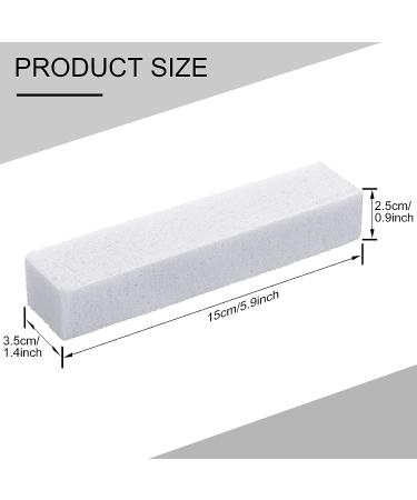 Norme Pumice Stones for Cleaning - Toilet Bowl Ring Remover for Bath, Household, Kitchen, Pool - 5.9 x 1.4 x 0.9 Inch (White) - Buy Online on GoSupps.com