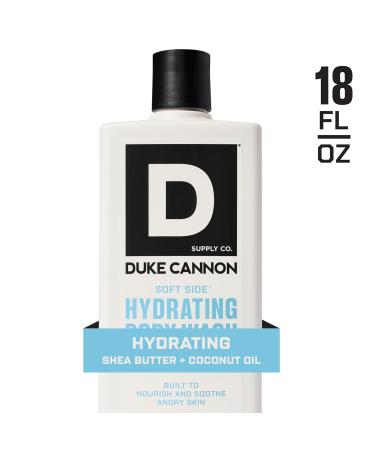 Duke Cannon Supply Co. Soft Side Hydrating Body Wash for Men 18 oz Moisturizing Shower Gel 3-Pack Shea Butter & Oat Protein Black Tea & Sandalwood Scent - Buy Online on GoSupps.com