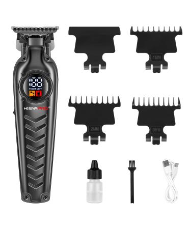 Professional Hair Beard Trimmer for Men Hair Clippers for Barber with T Blade Cordless Clippers for Hair Cutting Rechargeable Barber Clippers