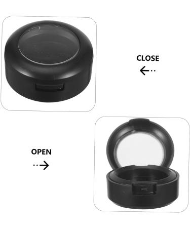 Didiseaon 10pcs Box Eye Shadow Nose Shadow Box Eyeshadow Magnetic Travel Containers Makeup Accessories Empty 3.8x3.8cm Black - Buy Online on GoSupps.com