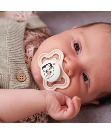 MAM Supreme Silicone Pacifier with Case - Pink (1 Unit) | 2-6 Months | International Shipping Available - Buy Online on GoSupps.com