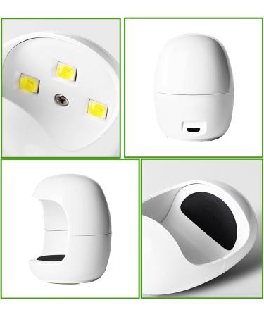 Caili UV LED Nail Lamp - 2 PCs Gel Nail Dryer with Smart Timer & Open Design for Shellac & All Gel Polishes - Buy Online on GoSupps.com