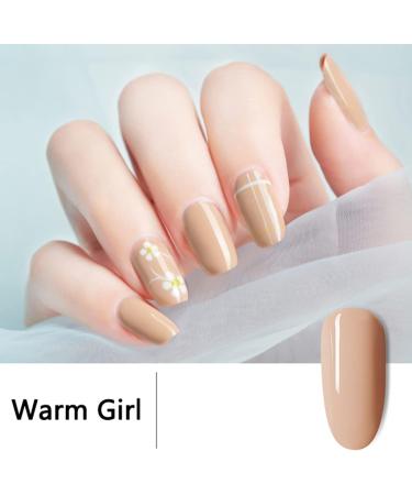 Warm Girl Gel Nail Polish Set - 6 Colours Gel Nail Polish kit Soak Off UV/LED Gel Polish Long Lasting Manicure kit 8ML - Buy Online on GoSupps.com