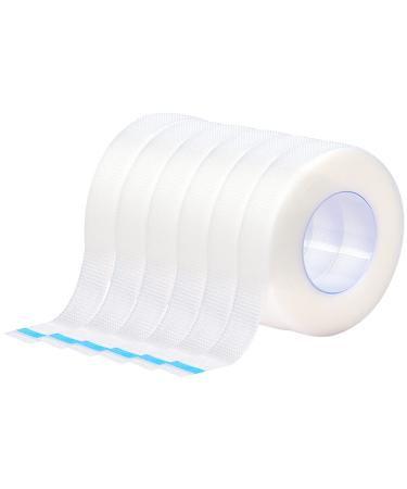 Mikihat 6 roll eyelashes tape white eyelash isolations adhesive tape tape eyelash extension micropore eyelashes tape eyelash extensions accessories eyelash band for eyelashes lash extension 9m each roll