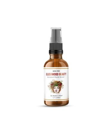 Blushwood Beauty Botanical Facial Serum+ - 3-in-1 Everyday Cell Support and Beautifying Formula for Skin Lips and Hair - Lab-Tested and Authenticated 30ml