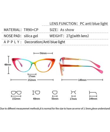 Shop Kachawoo Cat Eye Glasses Frame for Women - Blue Light Blocking Eyewear | TR90 Frame in Black Leopard Design - Buy Online on GoSupps.com