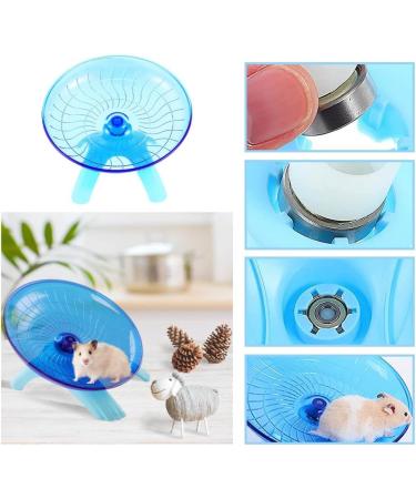 Hamster Wheel Non Slip Exercise Wheel Silent Hamster Flying Saucer for Hamsters Gerbils Mice and Other Small Pets - Buy Online on GoSupps.com