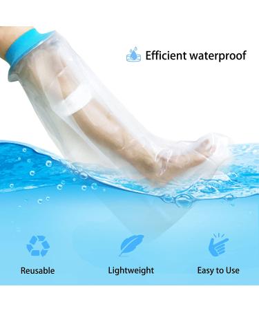Chali Waterproof Full Leg Cast Cover for Adults - Reusable Knee Cast Protector for Showering and Wounds - Buy Online on GoSupps.com