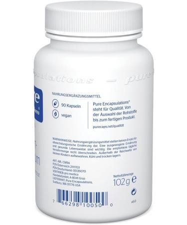 Pure Encapsulations Calcium-Magnesium Citrate - Well-Tolerated Boost for Bone Health - 90 Veg Capsules - International Shipping Available - Buy Online on GoSupps.com