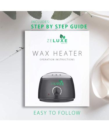 Waxing Kits Professional Full Kit Waxing Kit for Women Hot Wax Warmer Heater Pot for Home Wax Kit Hair Removal Salon Results Hard Wax Beads for Bikini Wax Nose waxing Eyebrow waxing brow wax - Buy Online on GoSupps.com