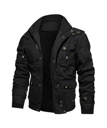 Hanxiulin coat plush jacket hoodie jacket oversize winter coat sweatshirt men long arm winter coat jacket transition jacket breathable