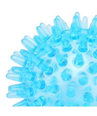 Soft Transparent Spiky Massage Ball - 7cm H chle Power Recovery & Stress Relief for Hands Wrists Feet & Muscles - International Shipping Available - Buy Online on GoSupps.com