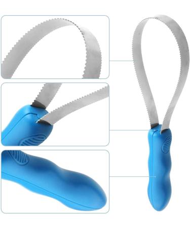 Maodom Shedding Blade - Double-Sided Metal Deshedding Tool for Pets | Comfortable Handle & Coarse/Fine Teeth for Effective Pet Care - Buy Online on GoSupps.com