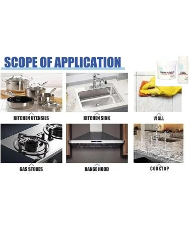 Mamatitas Poder Osa Stainless Steel Cleaning Powder - 110g Multifunctional Stain Remover for International Shipping - Buy Online on GoSupps.com