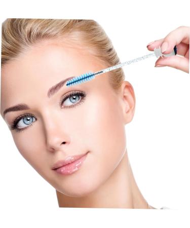 DOITOOL 20 Pcs Diamond Mascara Brush Fake Lashes Mascara Wands Portable Eyelash Tube Auxiliary Pipeline 11.3x1.1cmx2pcs Dark Bluex2pcs - Buy Online on GoSupps.com